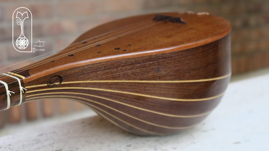 سه تار کاسه بزرگ ونگه  ساخت امید ملکی